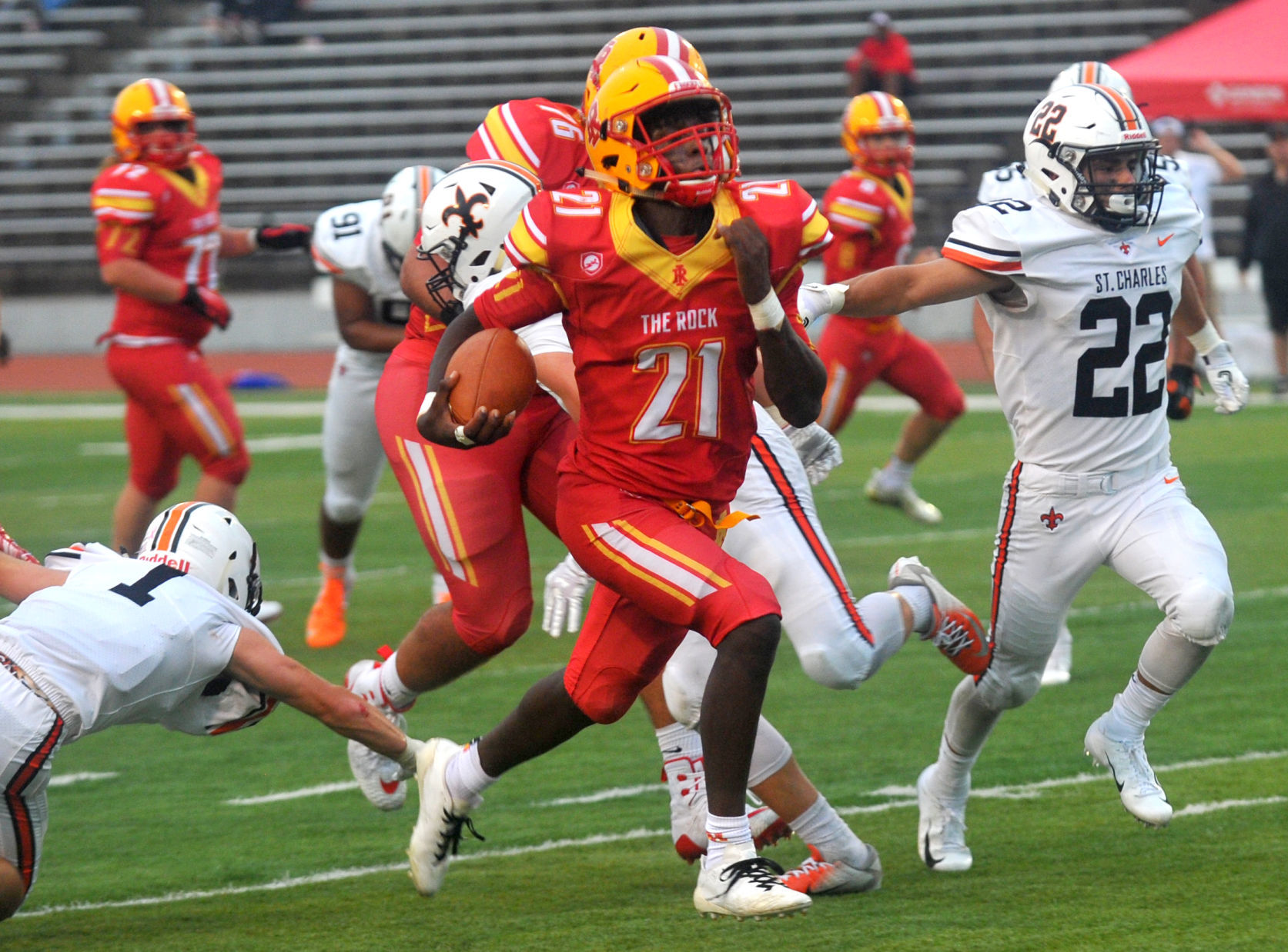 Rock Island vs St. Charles East football